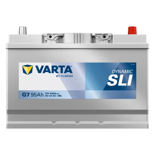 Autóakkumulátor Varta Blue Dynamic 95Ah, 12V, 830A, G7