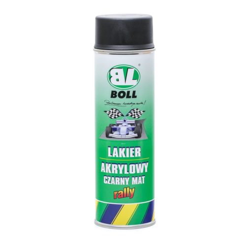 BOLL fekete lakk spray, 500 ml