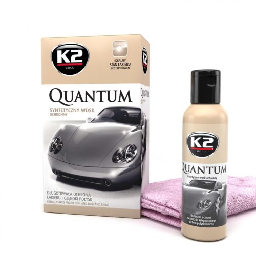 K2AUTO szintetikus védőviasz, QUANTUM, 140g