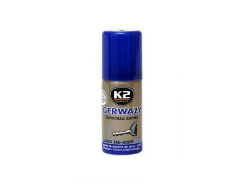 K2AUTO zárolajzó jégoldó, 50ml, GERWAZY