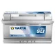 Autóakkumulátor Varta Silver Dynamic 100Ah, 12V, 830A, H3
