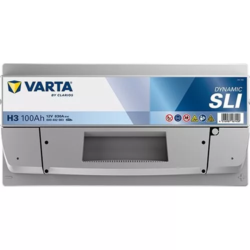 Autóakkumulátor Varta Silver Dynamic 100Ah, 12V, 830A, H3