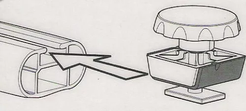 Hapro T-adapter készlet (4 db)
