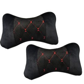 Nyakpárna Steppelt Mintázattal 2 db-os - fekete/piros