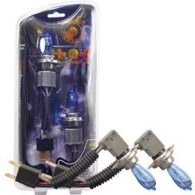   HOD Halogén izzó HB3/9005 foglalattal emelt fényerővel-kék