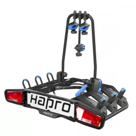   Kerékpárszállító - Hapro Atlas 3 Premium kerékpártartó vonóhorogra - 3db kerékpár
