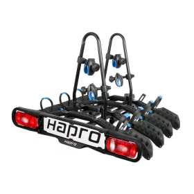   Kerékpárszállító - Hapro Atlas 4 Active kerékpártartó vonóhorogra - 4db kerékpár
