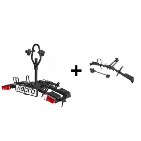   Elektromos kerékpártartó vonóhorogra Hapro Atlas Premium XFold 2 (2+1 kerékpár)