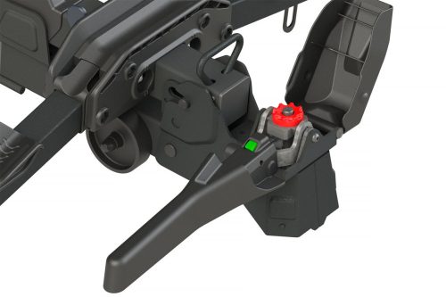 Elektromos kerékpártartó vonóhorogra Hapro Atlas Premium XFold 2 (2+1 kerékpár)