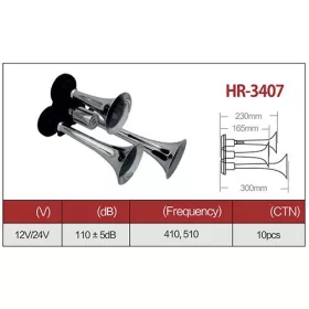 Légkürt Tripla HR3407