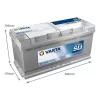 Autóakkumulátor Varta Silver Dynamic 110Ah, 12V, 920A, I1