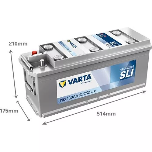 Autóakkumulátor Varta Promotive Heavy Duty 135Ah, 12V, 1000A, J10