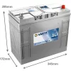 Autóakkumulátor Varta Promotive Heavy Duty 125Ah, 12V, 720A, J1