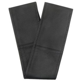   Kormányvédő, fűzős, fekete- perforált fekete XXL, 43-44 cm (KC)