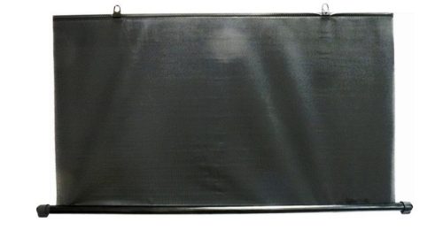 Napvédő roló, hátsó, 90cm, fekete
