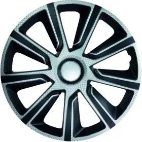 Dísztárcsa 14" Veron Carbon Silver Black