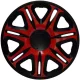 Dísztárcsa 15" Nascar Red-Black