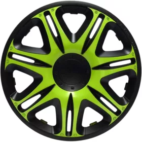 Dísztárcsa 15" Nascar Green-Black