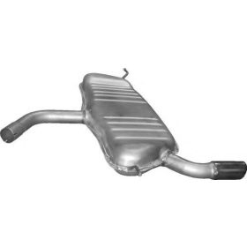   Polmo hátsó kipufogódob, Audi A3 Hatchback 1.6, 2003.05-2008.06