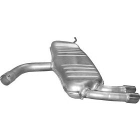   Polmo hátsó kipufogódob, Audi A3 Hatchback, 1.9-2.0 TDi, 2003.05-2008.06 (KC)