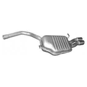 Polmo hátsó kipufogódob, Audi A4, 1.9/2.0, 2004-2008.06