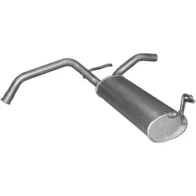   Polmo hátsó kipufogódob, Citroen C1, Aygo, 107, 1.0 hatchback, 2005-