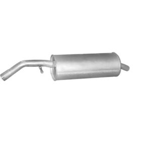   Polmo hátsó kipufogódob, Citroen C3, C3 Plurier, 1007 Hatchback, 1.6, 2002-2009