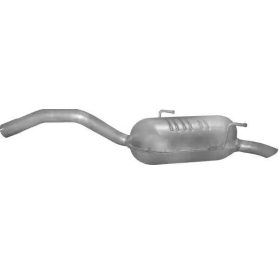   Polmo hátsó kipufogódob, CITROËN C8 MPV, Fiat Ulysse II, Lancia Phedra, Peug. 807, 2.0, 2002-2006.09