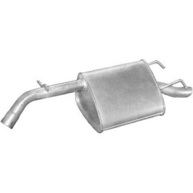 Polmo hátsó kipufogódob, Chevrolet Spark 1.0, 2009-