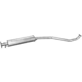   Polmo középső kipufogódob, Chevrolet Lacetti Hatcback, 1.4-1.8, 2004-