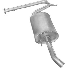   Polmo hátsó kipufogódob, Fiat Ducato II, Citroen Jumper II, Peugeot Boxer II, 2.0-2.3, 2002-