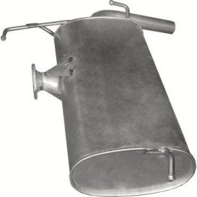   Polmo hátsó kipufogódob, Mitsubishi Lancer 1.5/1.6, 2008-2011