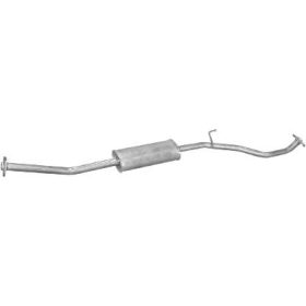   Polmo középső kipufogódob, Nissan Micra (C+C), 1.0/1.2/1.4, hb, 2003-2010