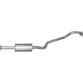   Polmo középső kipufogódob, Nissan Almera 1.5/1.8, hb/sdn, 2000-2006