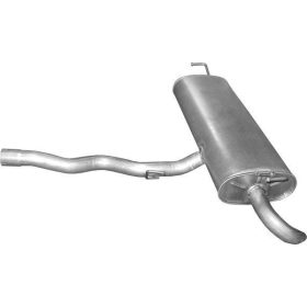 Polmo hátsó kipufogó, Nissan Qashqai, 2.0D, 2006-2010.01