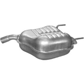   Polmo hátsó kipufogódob, OPEL Vectra C Hatchback, Sedan, 1.6-1.8, 2002-2009.06