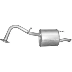   Polmo hátsó kipufogódob, Toyota Yaris Hatchback, 1.0, 2005-2012.12