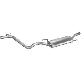   Polmo hátsó kipufogódob, VW Golf III Hatchback, 1.4-1.9, 1993-1997