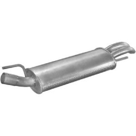   Polmo hátsó kipufogódob, VW Golf III, 1.6-2.0, 1993-1997.12