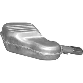   Polmo hátsó kipufogódob, Volvo S60, Sedan, Kombi, 2.0-2.5, 2001-2004.08