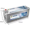 Autóakkumulátor Varta Promotive Super Heavy Duty 140Ah, 12V, 800A, K8