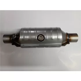   Univerzális kerek kerámiabetétes katalizátor dupla lambdaszondával, Ø50mm, 700-2500 cm3, EURO4