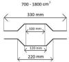 Univerzális ovál kerámiabetétes katalizátor, O45mm, 700-1600 cm3, EURO5