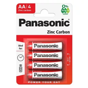   Panasonic RedZinc R6RZ/4BP AA/ceruza cink-mangán tartós elem (4 db/csomag)