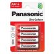 Panasonic RedZinc R6RZ/4BP AA/ceruza cink-mangán tartós elem (4 db/csomag)