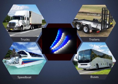 Erős flexibilis beltéri - kültéri ledcsík 12cm FEHÉR LCS-2062/12W