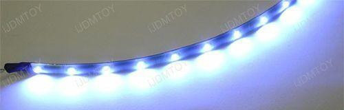 Erős flexibilis beltéri - kültéri ledcsík 12cm FEHÉR LCS-2062/12W