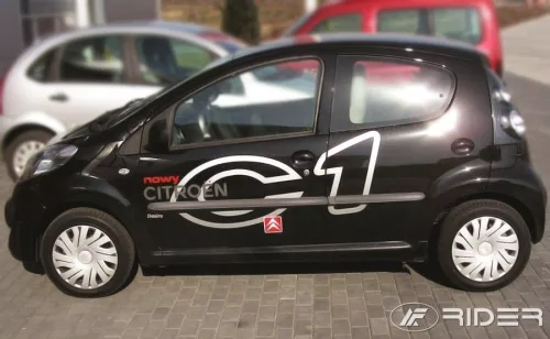 Toyota Aygo 2005-2013 (hatchback, 5 ajtós) Rider ajtóvédő díszléc