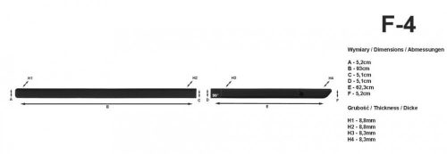 Nissan Cube 2009-2014 Rider ajtóvédő díszléc