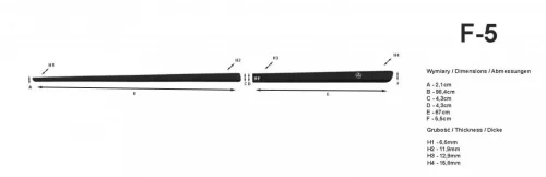 Opel Corsa 2015- (hatchback, 5 ajtós) Rider ajtóvédő díszléc